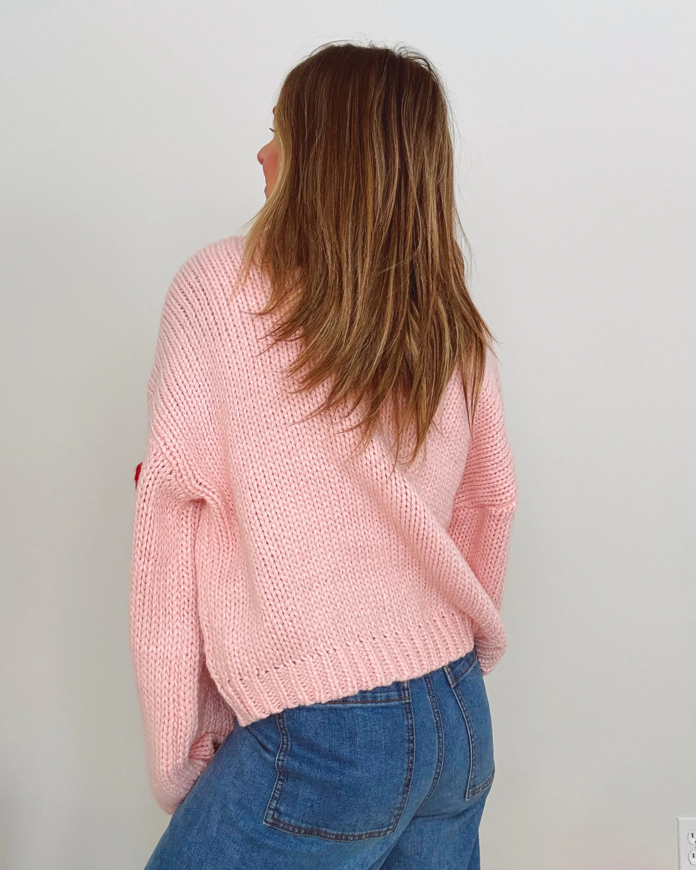 Bubble Heart Cardigan