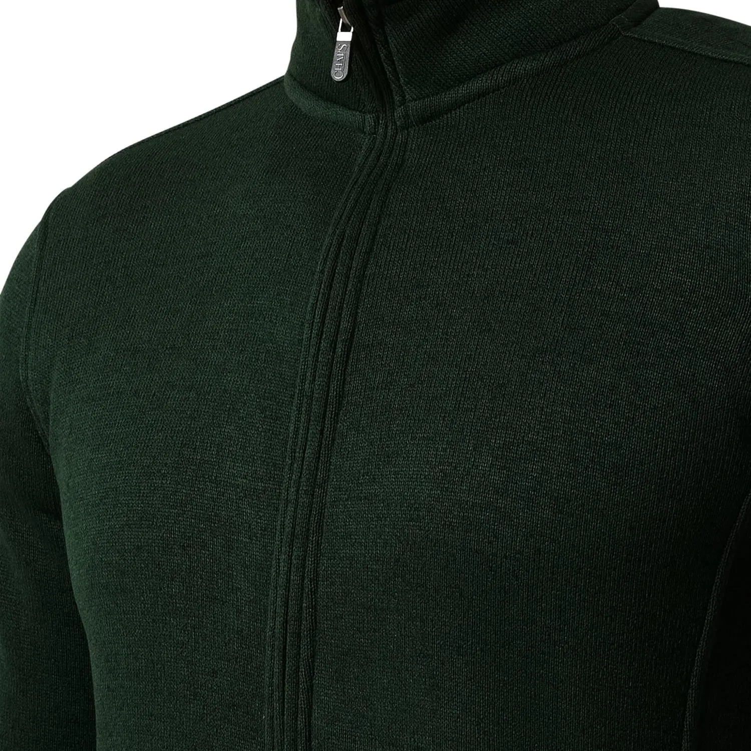 Chaps Men's & Big Men's Coastal Full Zip Fleece Sweater Jacket