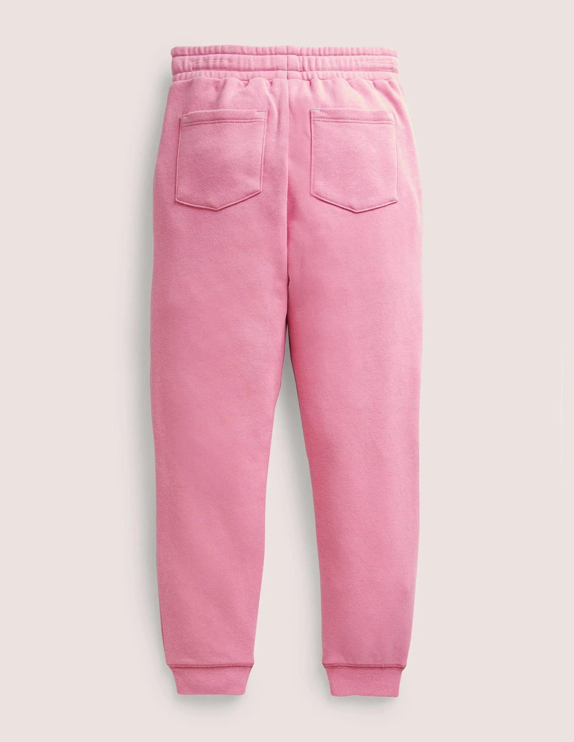 Cosy Appliqué Joggers-Formica Pink Puppies
