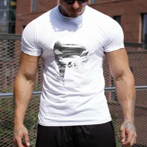 Cotton Sweat-Absorbent Slimming Exercise Men's Tops