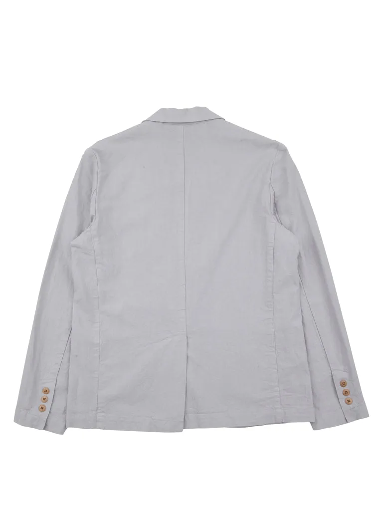 Folk Cotton Linen Blazer in Mist