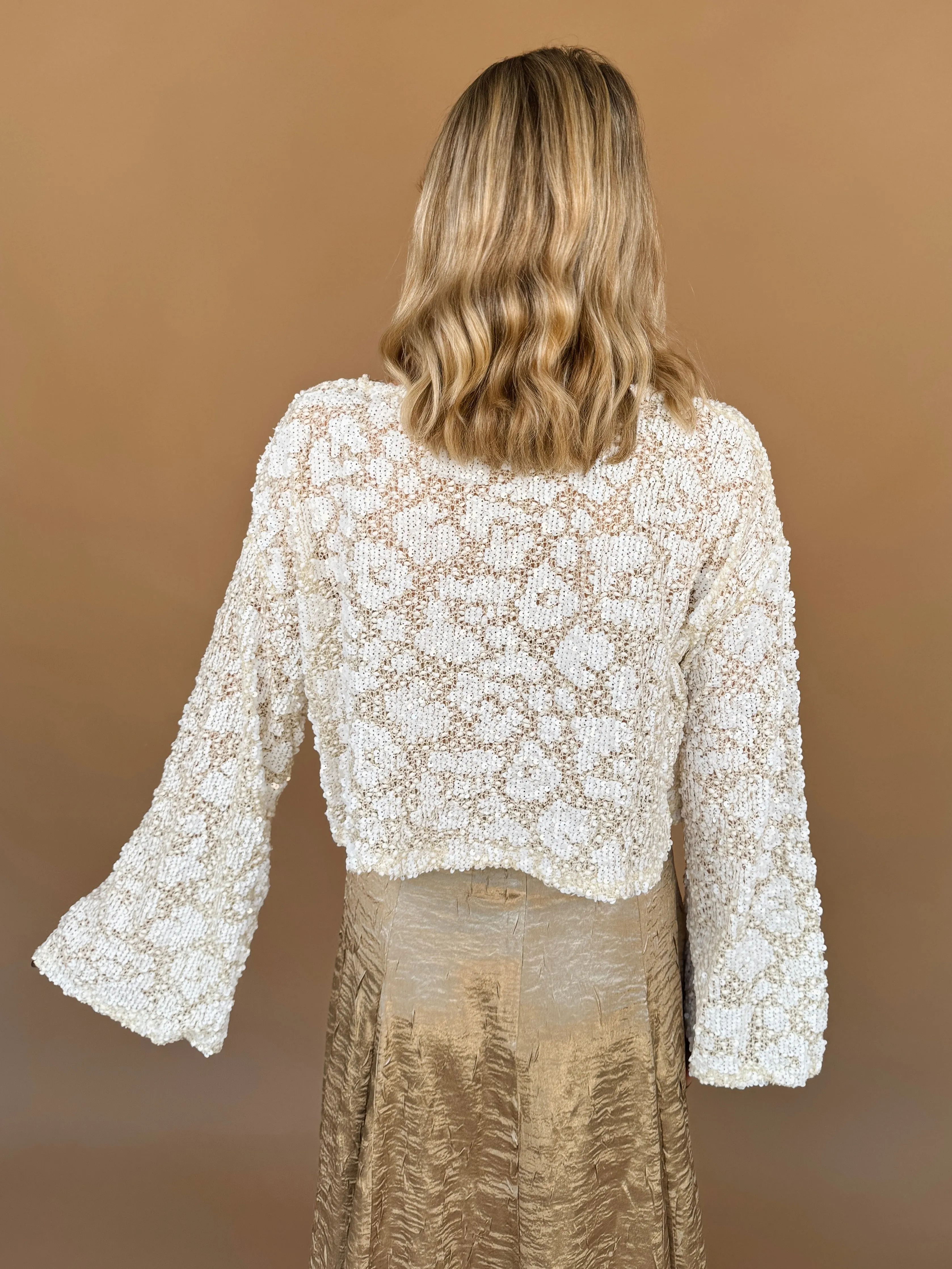 Girls Just Want To Have Fun Sequin Top