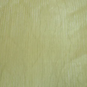 Gold with Silver Glitter Double Face Pleated Stretch Fabric