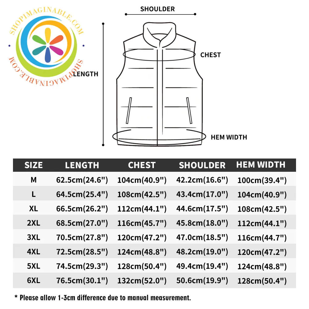 Ice Dragon Puffer Vest