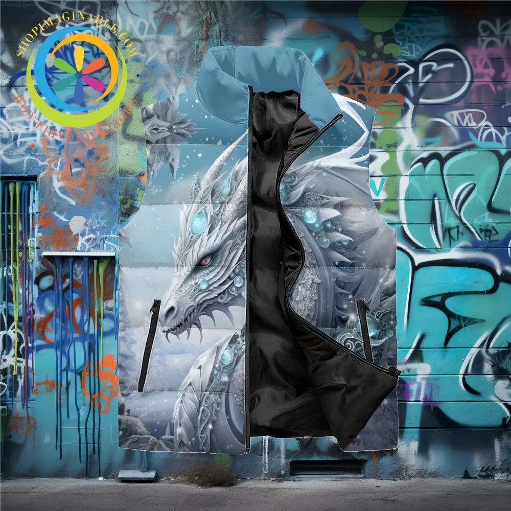 Ice Dragon Puffer Vest