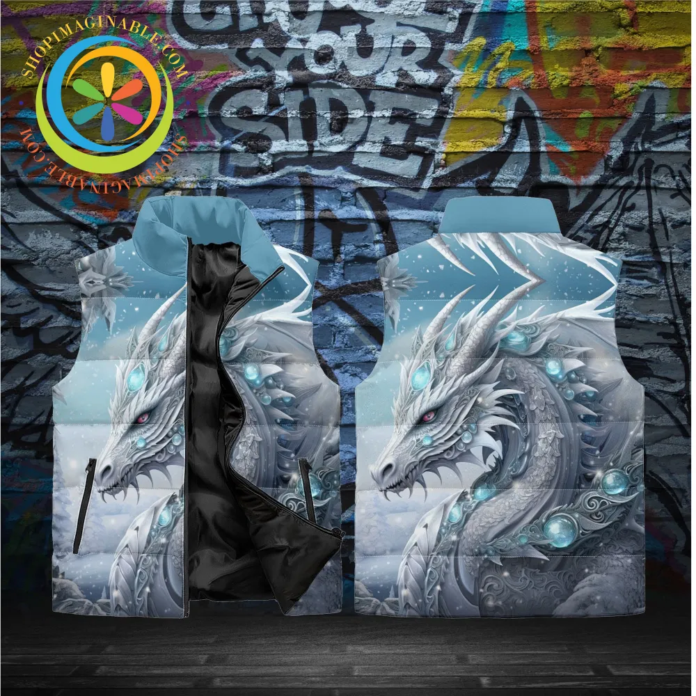 Ice Dragon Puffer Vest