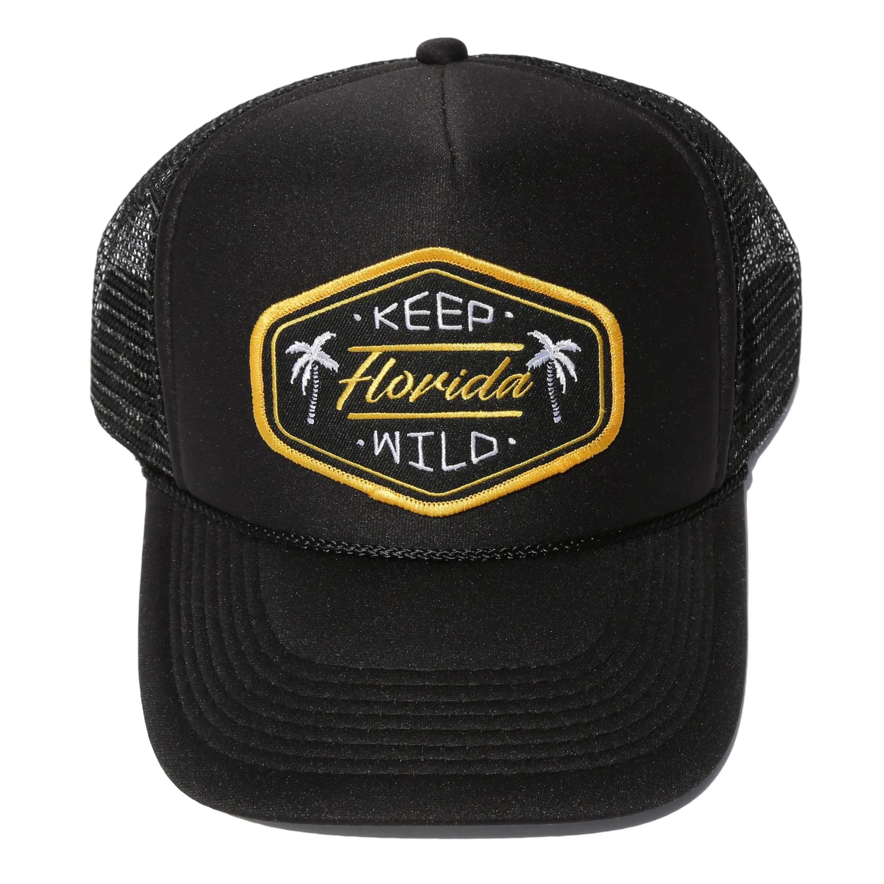 KEEP FL WILD FOAM TRUCKER - ALL BLACK