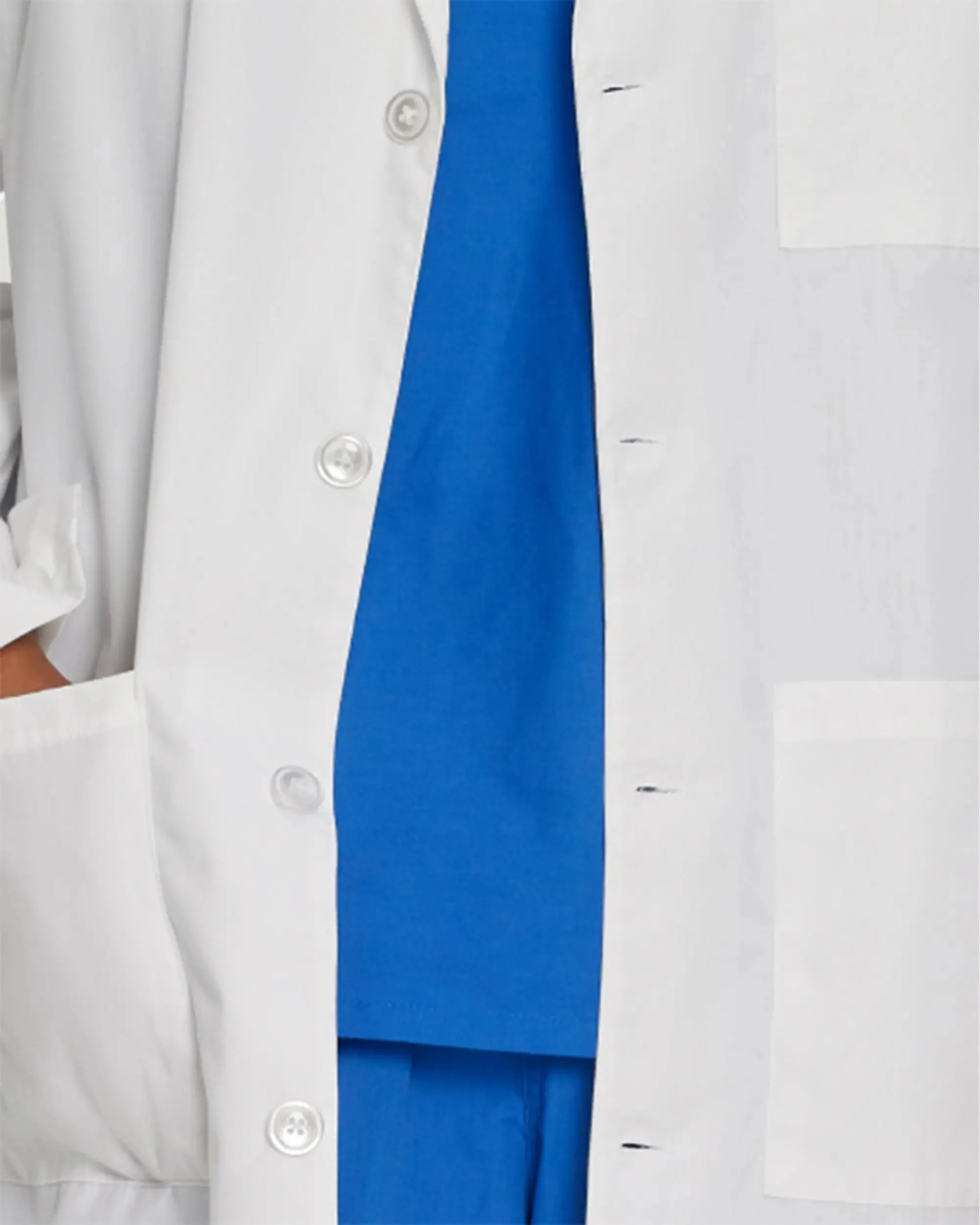Landau Unisex 2-Pocket Full-Length Lab Coat