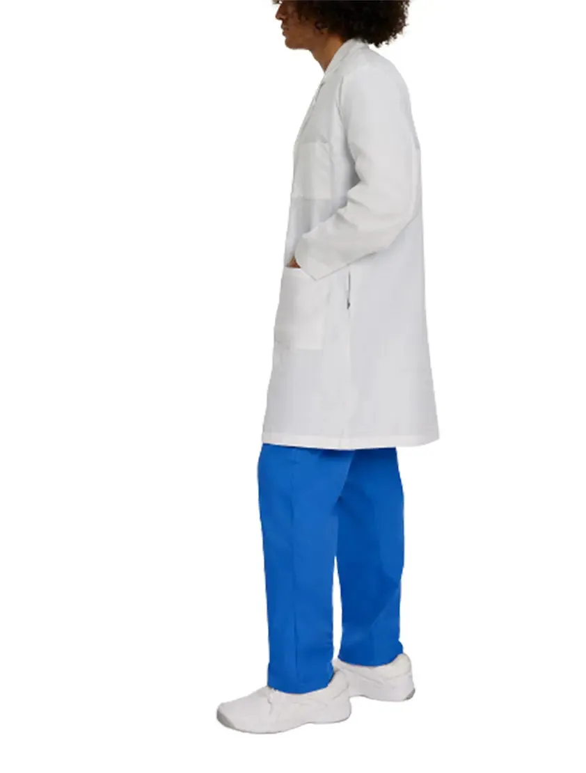 Landau Unisex 2-Pocket Full-Length Lab Coat