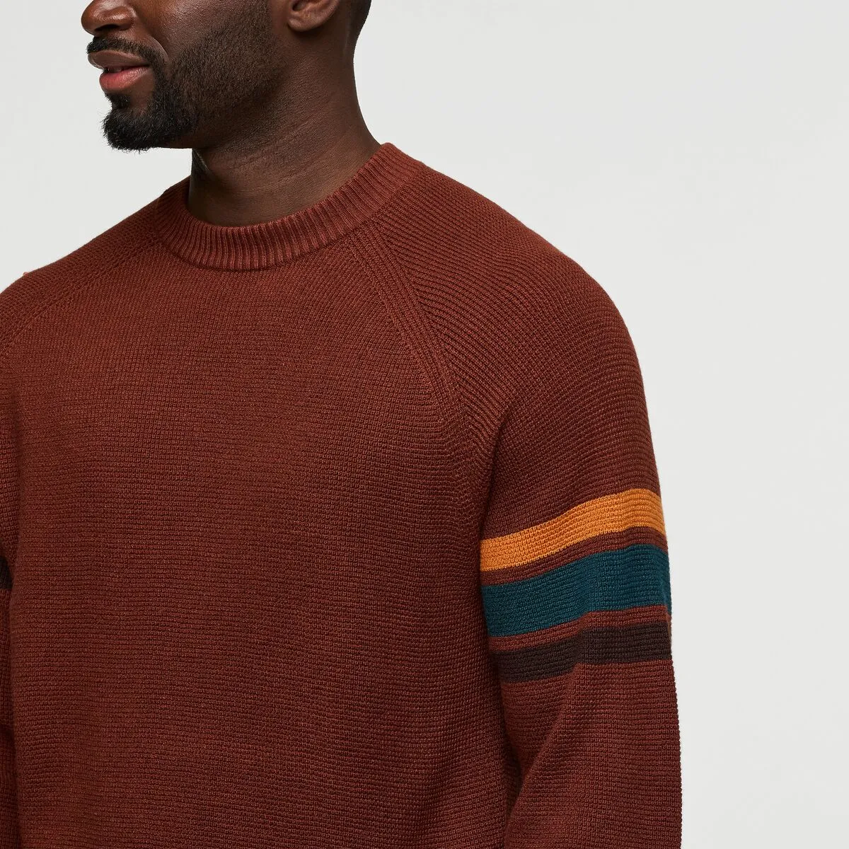 Libre Waffle Crew Sweater - Mens