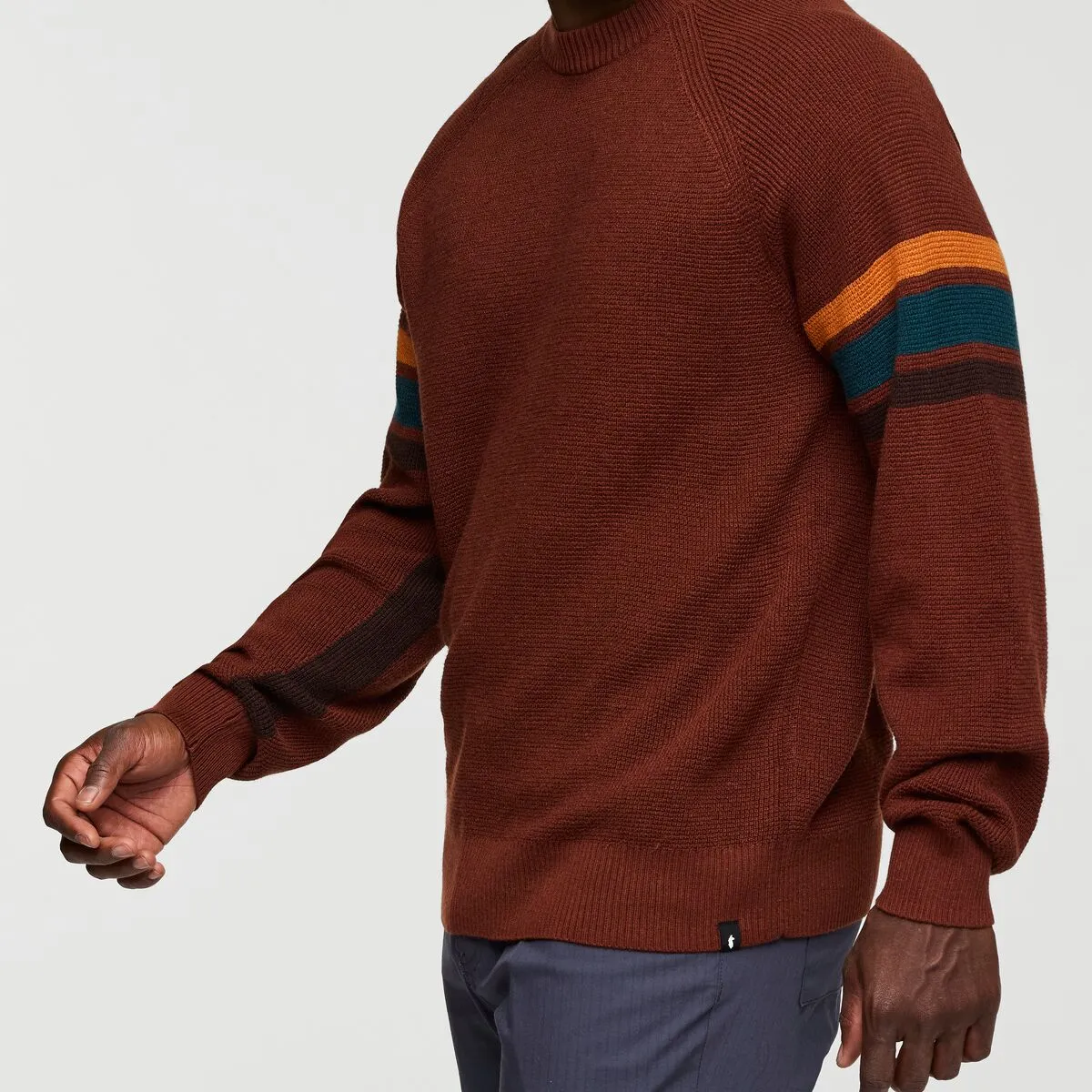 Libre Waffle Crew Sweater - Mens