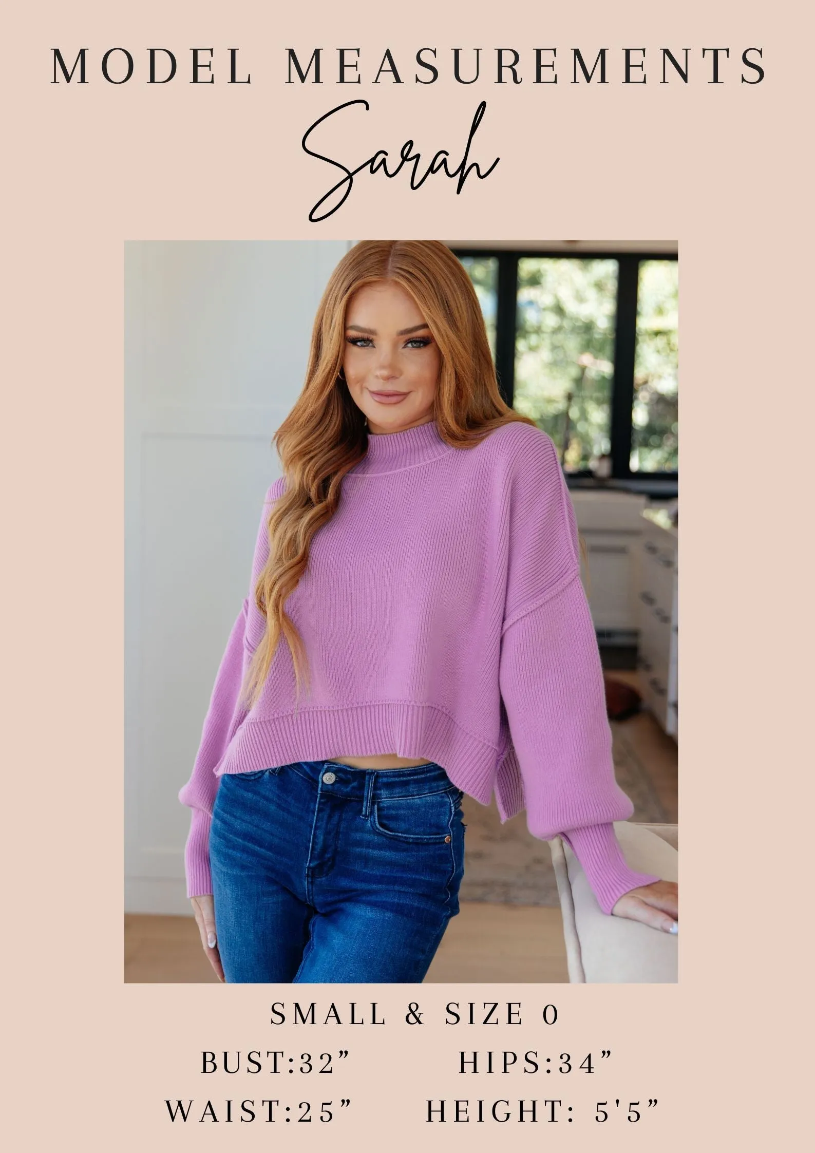 Love Me More Heart Knit Sweater