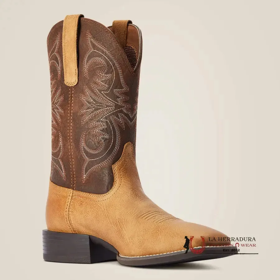 MENS ARIAT SPORT PARDNER MATTE TAN BUCK/CRUNCH CHOCOLATE