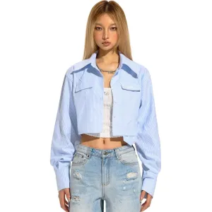 Navy Short Shirt