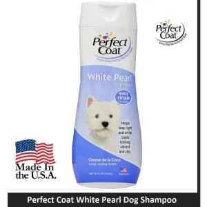 Perfect Coat White Pearl Dog Shampoo, 16oz bottle