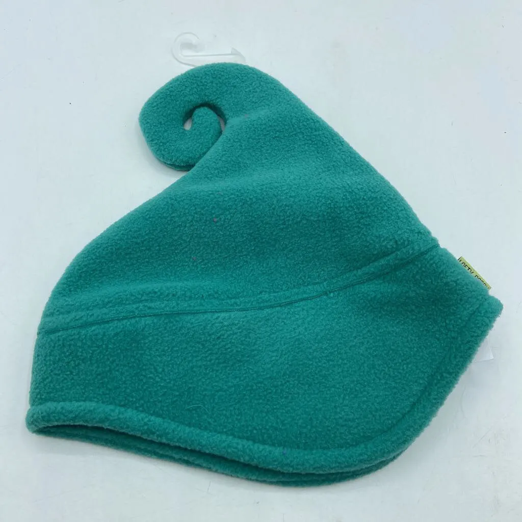 Size XS (0-6m): Lofty Poppy Locally Made TURQUOISE Fleece Hat - NEW