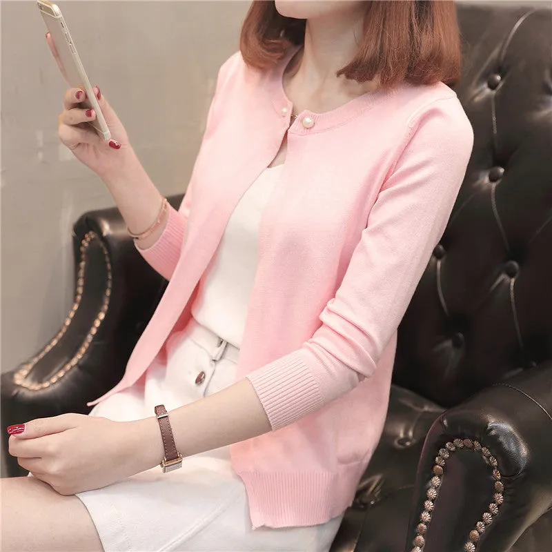 Slimming Cardigan Women Shawl Sweater