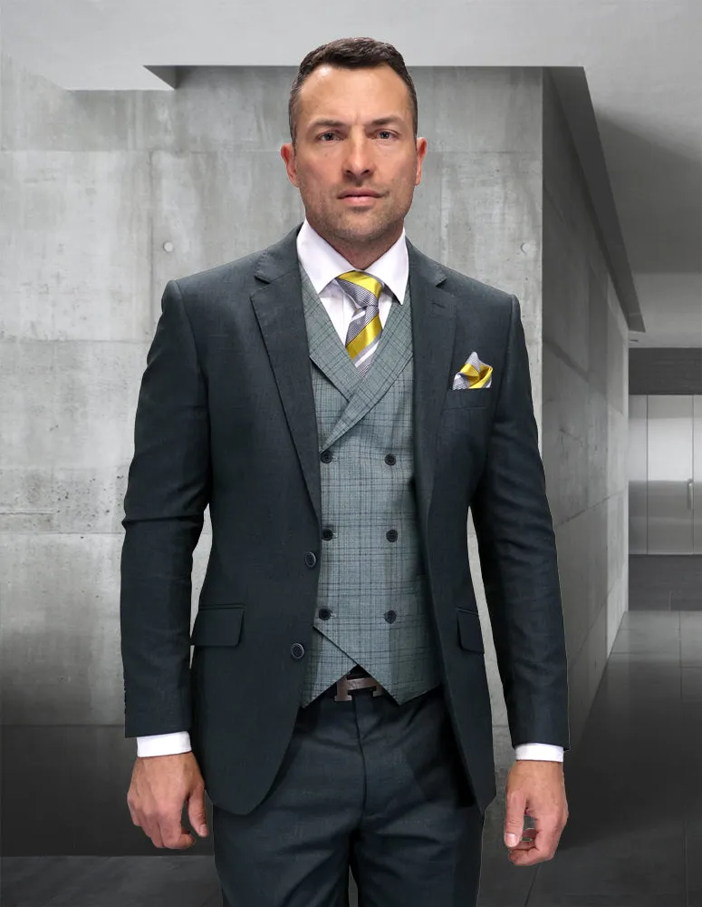 TARBONI 3 PC HUNTER MODERN FIT SUIT