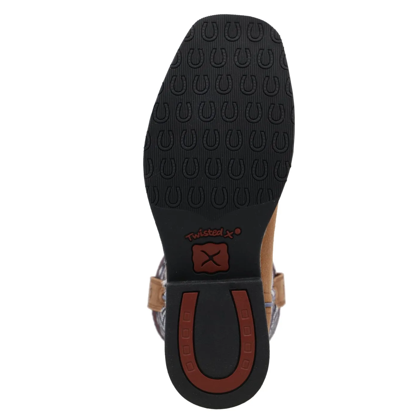 Twisted X Kids Lion Brown & Ash Grey Hooey Western Boot YHY0012