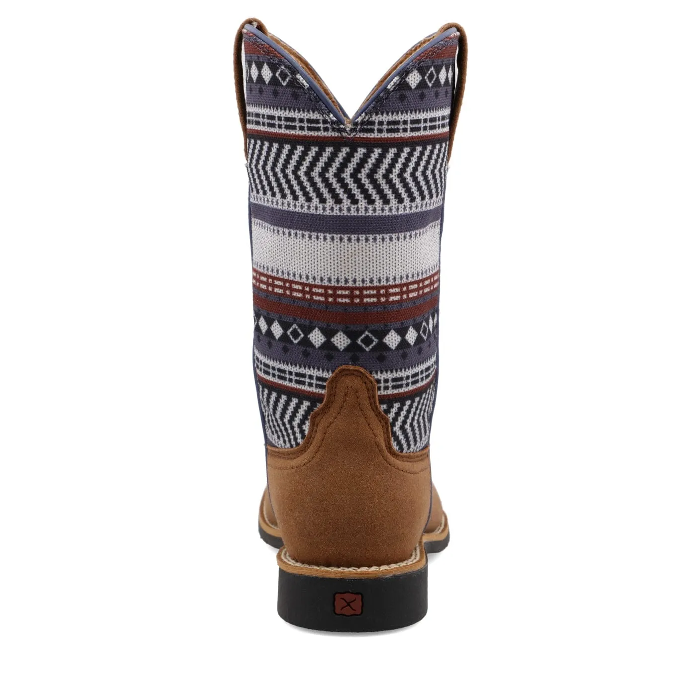 Twisted X Kids Lion Brown & Ash Grey Hooey Western Boot YHY0012