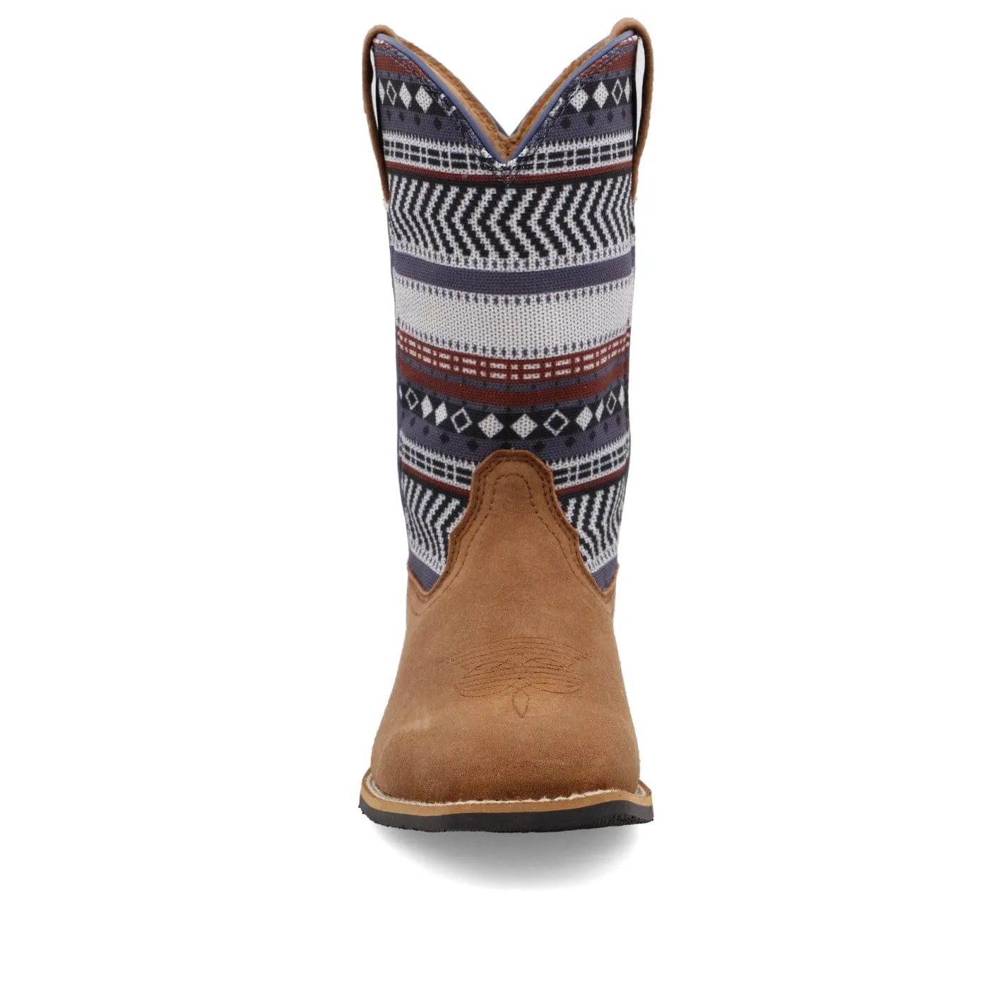 Twisted X Kids Lion Brown & Ash Grey Hooey Western Boot YHY0012